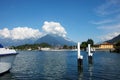 Colico , Como lake Royalty Free Stock Photo