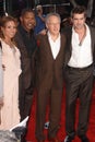Colin Farrell,Elizabeth Rodriguez,Jamie Foxx,Michael Mann Royalty Free Stock Photo