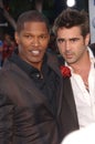 Colin Farrell,Jamie Foxx Royalty Free Stock Photo