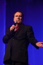 Colin Quinn performing at Symphony Space NYC