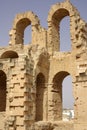 Coliseum in El-Jem, Tunisia Royalty Free Stock Photo