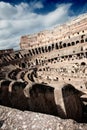 Coliseum from the inside Royalty Free Stock Photo