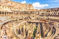 The Coliseum inside view Royalty Free Stock Photo