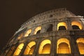 Coliseum at night