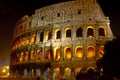 Coliseum at night