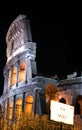 Coliseum by night Royalty Free Stock Photo