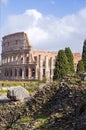 Coliseum in Rome, Italy. One of the most popular travel destination Royalty Free Stock Photo