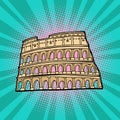 Coliseum. Rome Italy. Tourism and travel Royalty Free Stock Photo