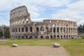 Colisseum old building in Rome city Royalty Free Stock Photo