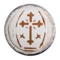 Coliva Plate with Cross