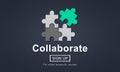 Collaborate Join Partnership Support Togetherness Concept