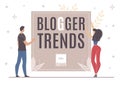 Collaboration to Use Blogger Trends in Network.