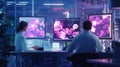 Collaborative Data Science Scene with Physicians Analyzing Data