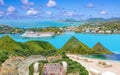 Beautiful Saint Lucia, Caribbean Islands Royalty Free Stock Photo