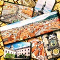 Collage of beautiful Prague. Royalty Free Stock Photo