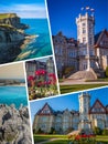 Collage of Cantabria Spain.