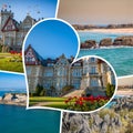 Collage of Cantabria Spain. Royalty Free Stock Photo