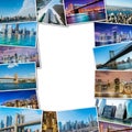 Collage of cuty photos of New York