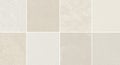 A collage of eight rectangular tiles is arranged in two rows and four columns.