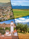 Collage of Granada,Spain my photos Royalty Free Stock Photo