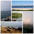 Collage of Maine, USA Royalty Free Stock Photo