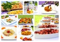 Collage Menu Royalty Free Stock Photo