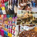 Collage of Morocco images - travel background (my photos)