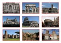 Rome collage Royalty Free Stock Photo