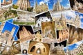 A collage of my best photos of churchs, monasterys and cathedrals