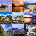 Collage of Norway travel images (my photos)