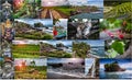 Collage of photos from Bali. Indonesia