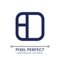 Collage pixel perfect linear ui icon