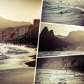 Collage of Rio de Janeiro Brazil images - travel background m