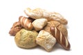 Various Types of Artisan Breads Royalty Free Stock Photo