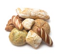 Various Types of Artisan Breads Royalty Free Stock Photo