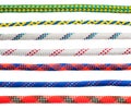 Collage of various types of dynamic rope
