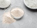 collagen powder, beauty skin care, antiage protein supplement created with generative ai technology