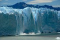 Collapse on the Perito Moreno Glacier.