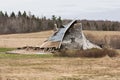 Collapsed Barn