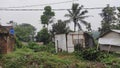 Almost collapsed house in cikancung area