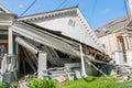 Collapsed House Following Hurricane Ida