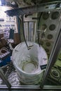 Collapsible shower for use in space missions