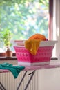Collapsible Silicone Laundry Basket