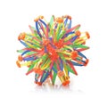 Collapsible transforming colorful sphere