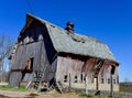 Collapsing Barn Royalty Free Stock Photo