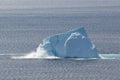 Collapsing Iceberg Royalty Free Stock Photo