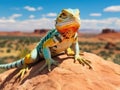 Collared lizard Royalty Free Stock Photo
