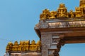 The collars on the road. Murudeshwar.Karnataka, India