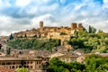 Colle di Val d`Elsa historical center Royalty Free Stock Photo