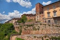 Colle di Val d`Elsa, Siena, Tuscany, Italy. View of the medieval